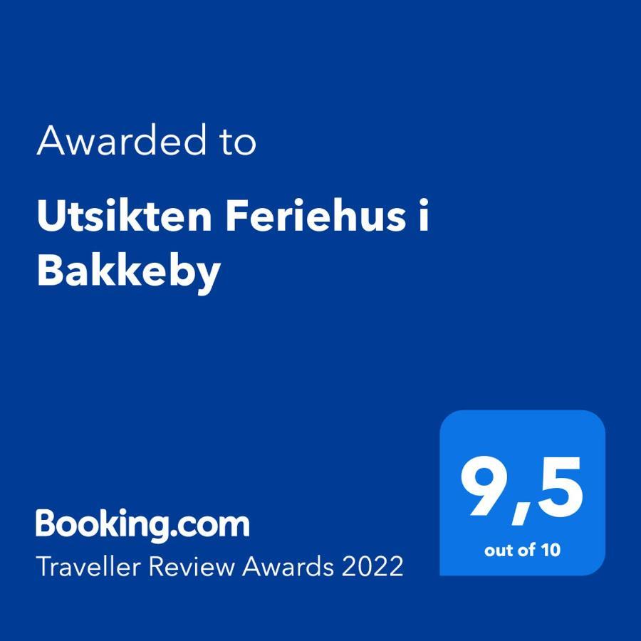 Utsikten Feriehus i Bakkeby Bagian luar foto