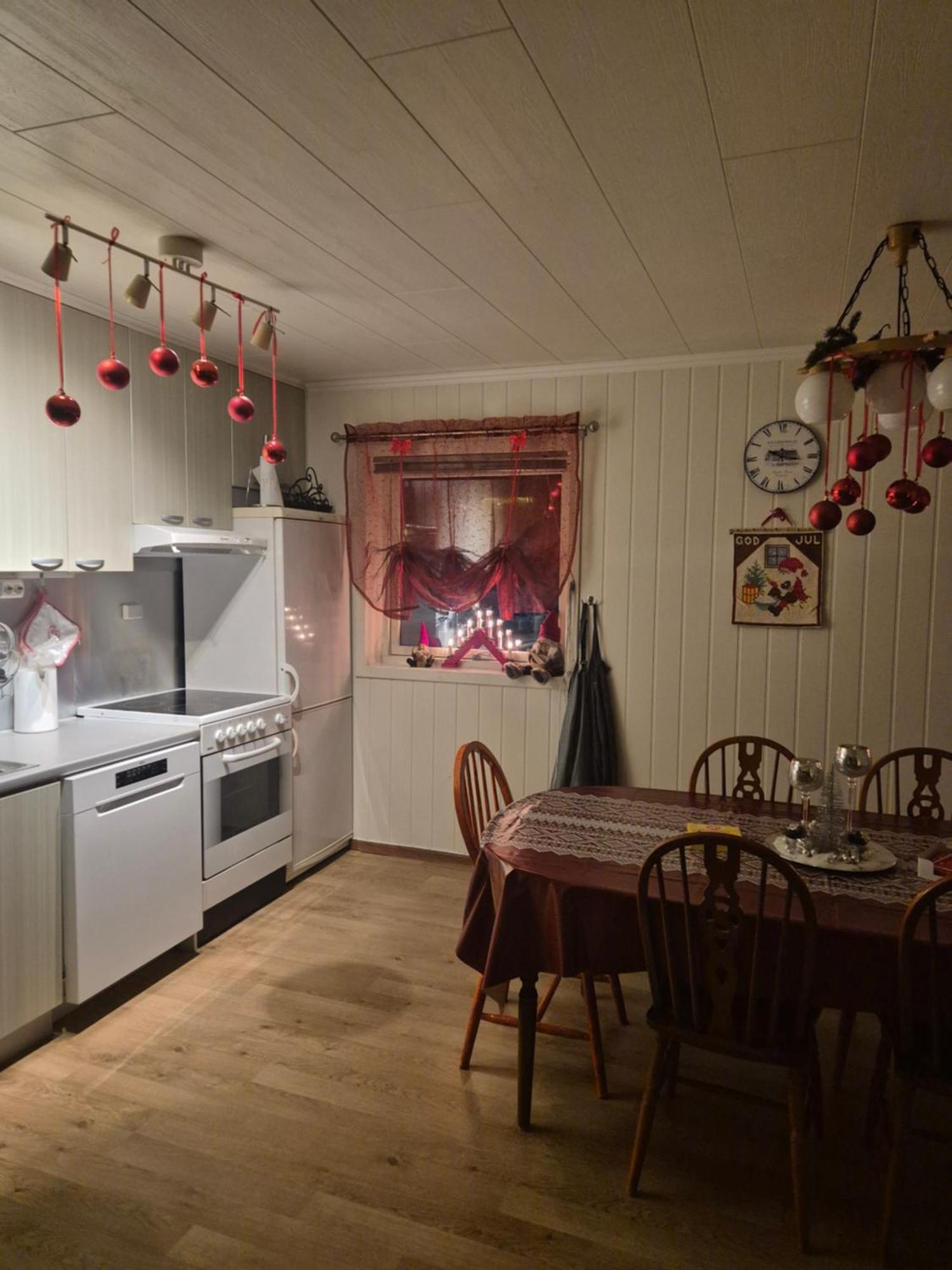 Utsikten Feriehus i Bakkeby Bagian luar foto