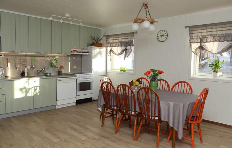 Utsikten Feriehus i Bakkeby Bagian luar foto